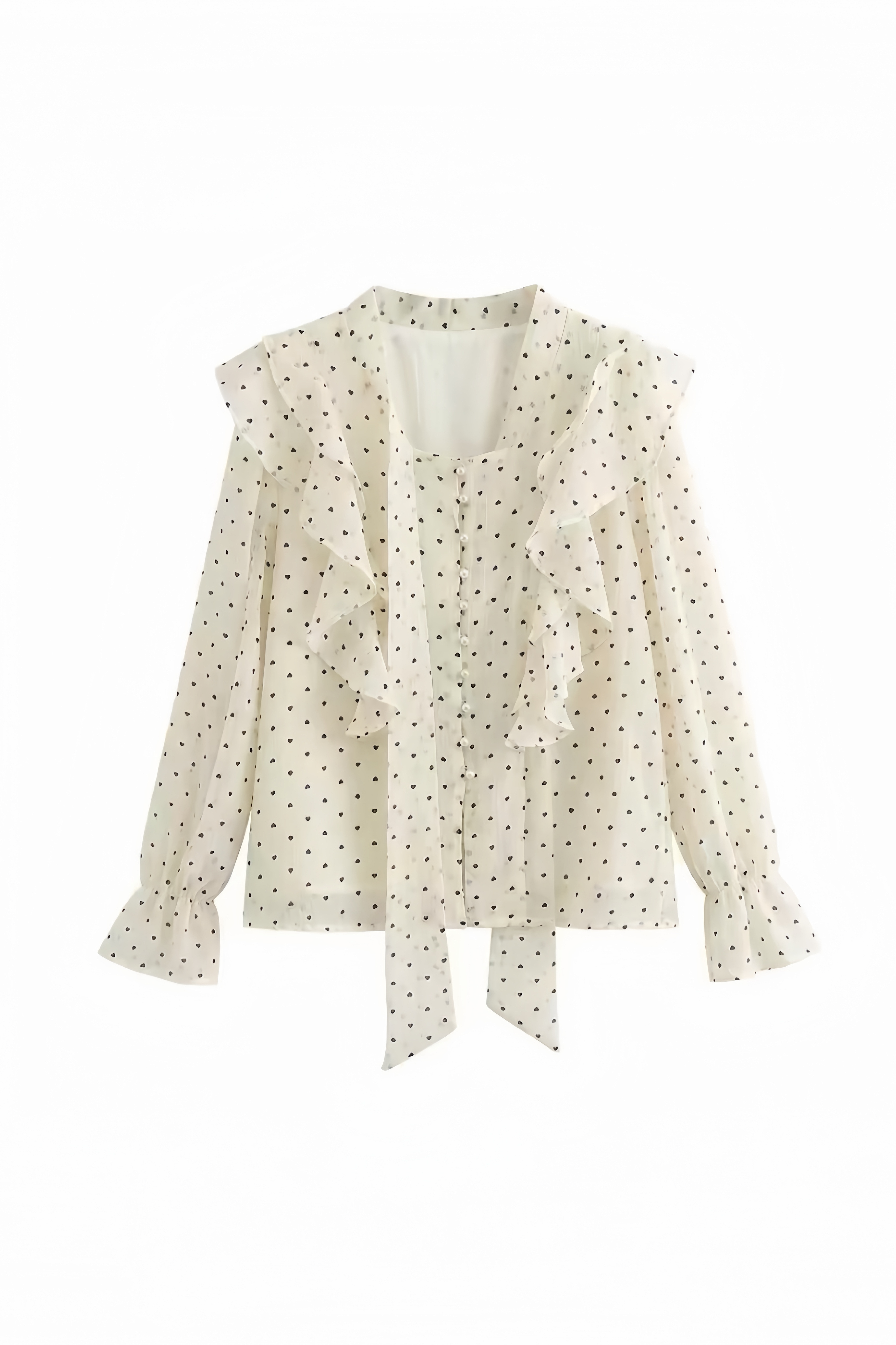 Luxe Angel Ribbon Blouse