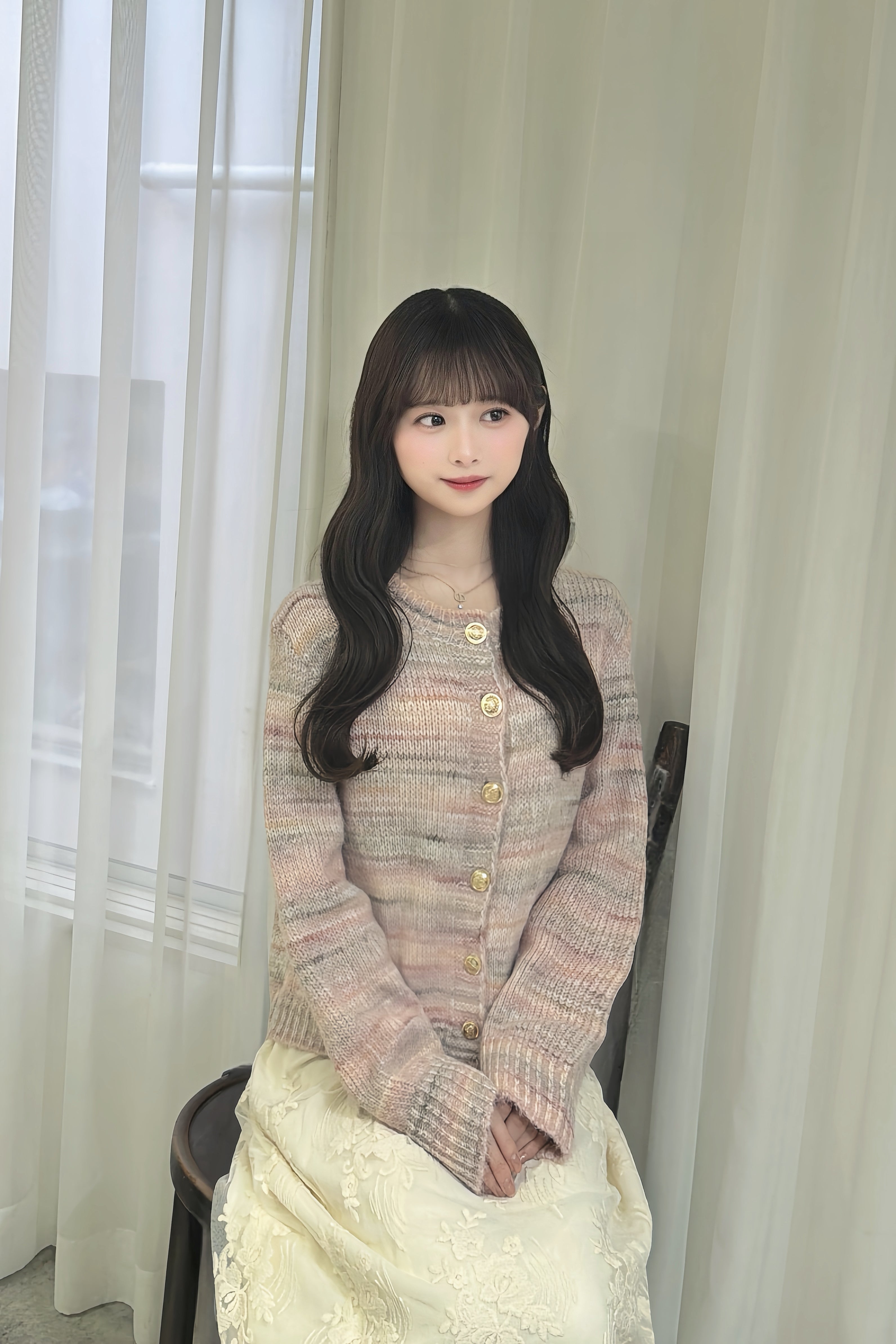 Blush Petal Knit Cardigan