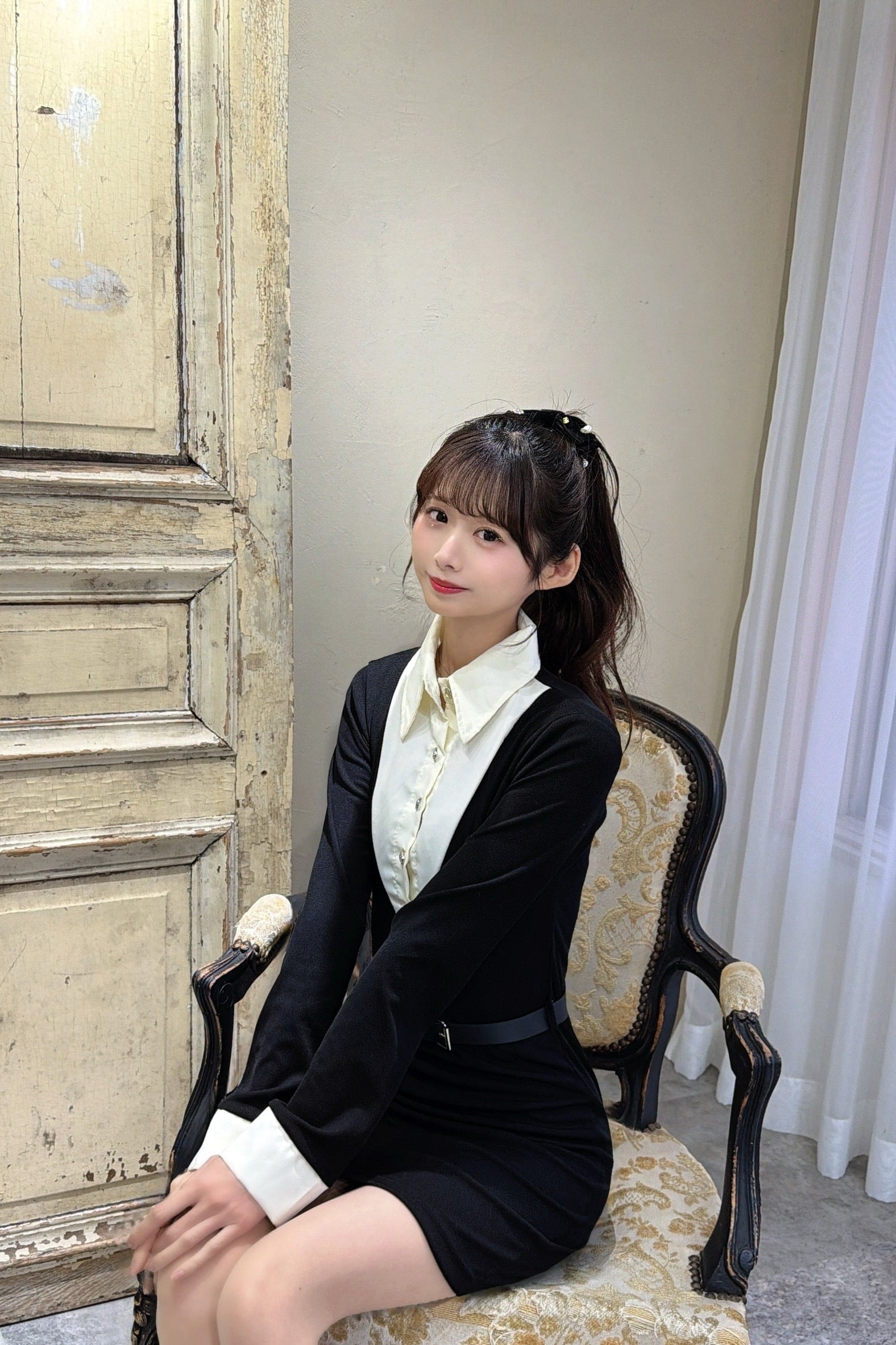 Soft Lady Layered Chic Dress