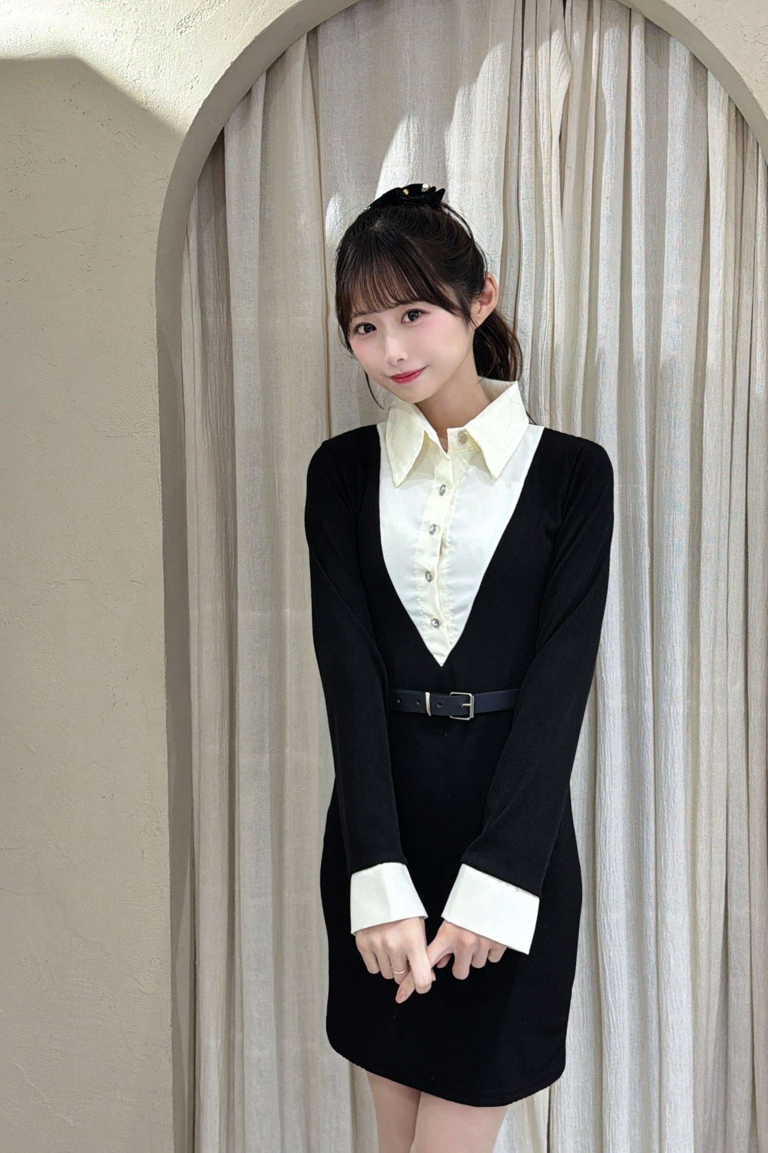 Soft Lady Layered Chic Dress