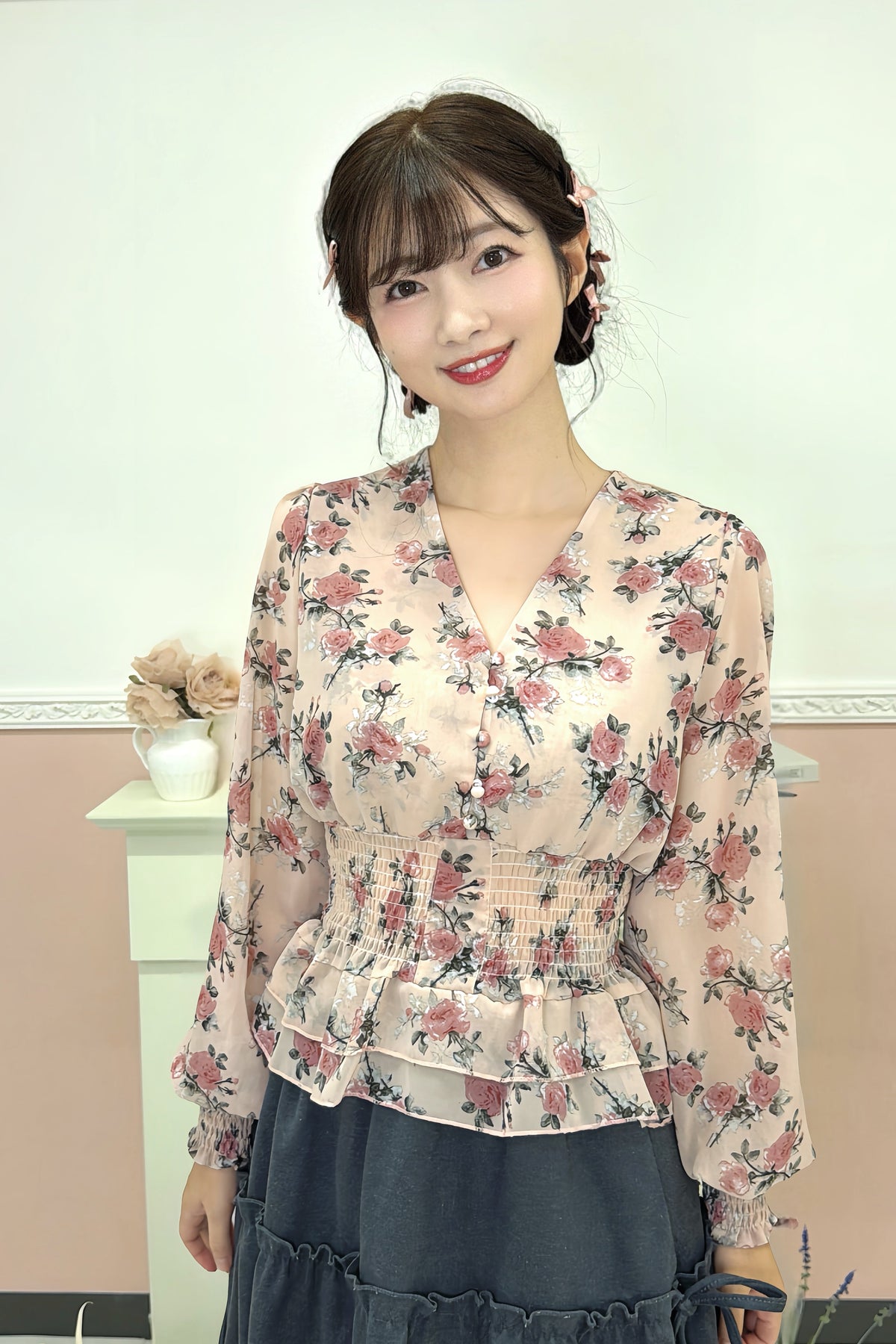 Rosalie Chiffon Blouse