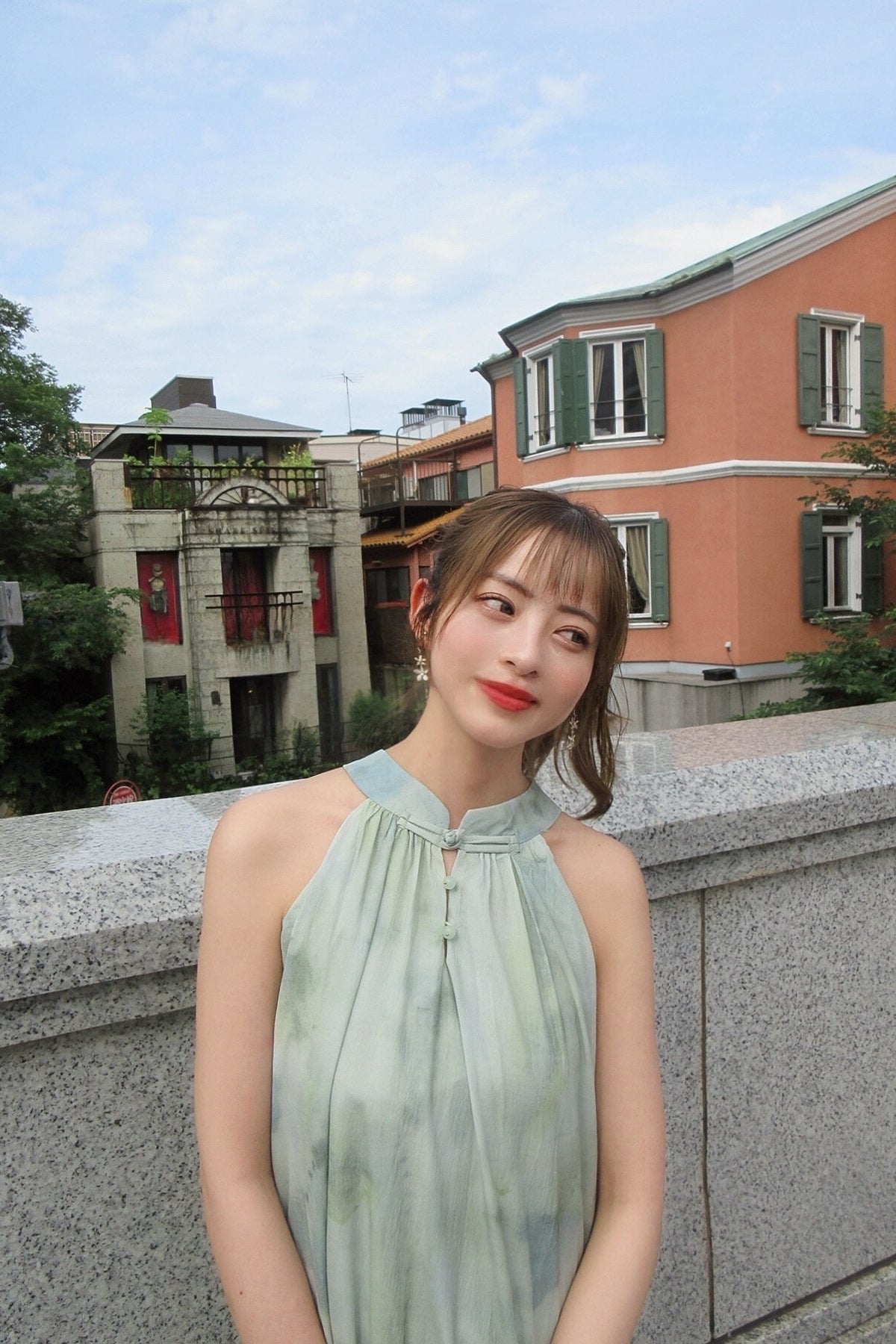 Celadon Whisper Dress