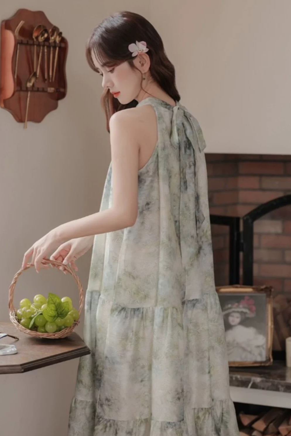 Celadon Whisper Dress