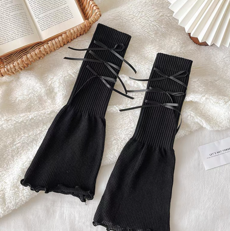 Balletcore Ribbon Legwarmers