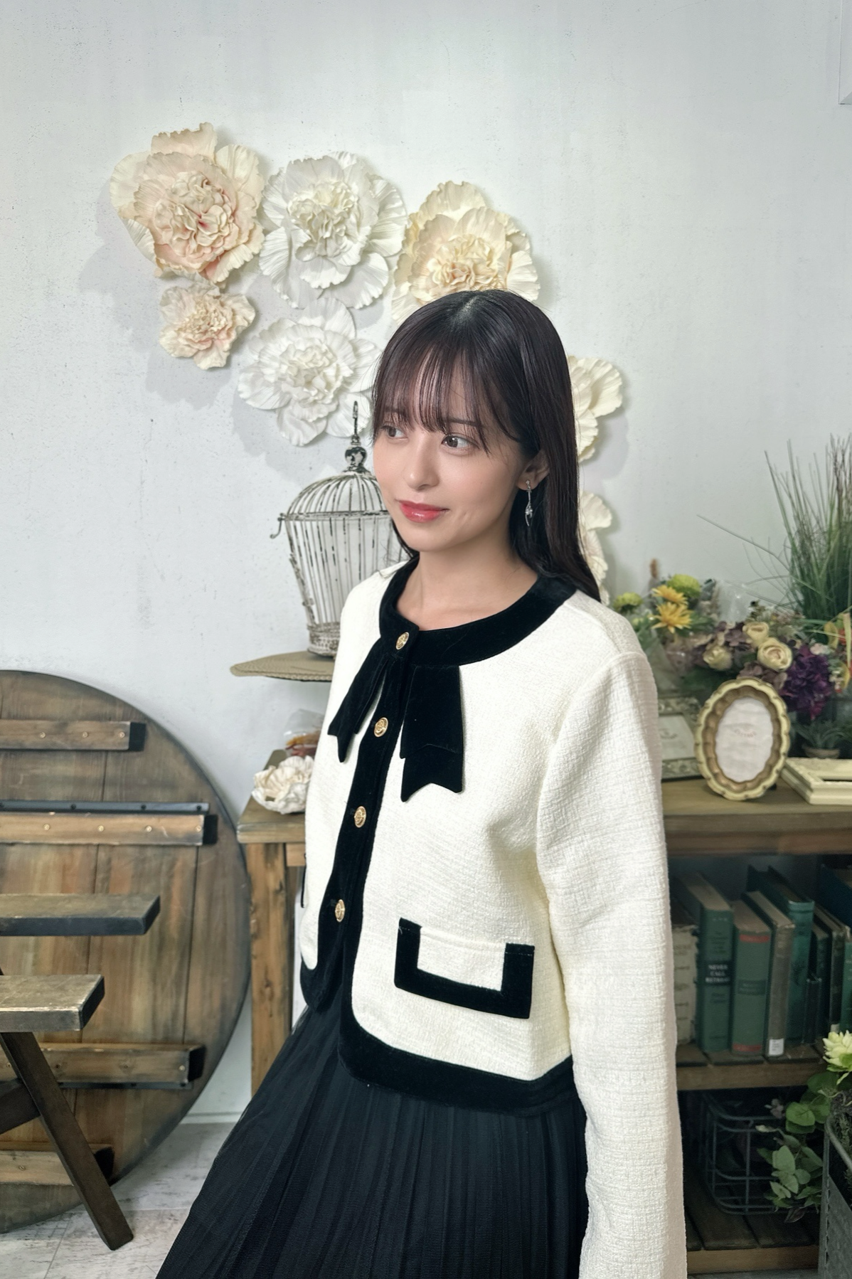 French Style Ribbon Jacket