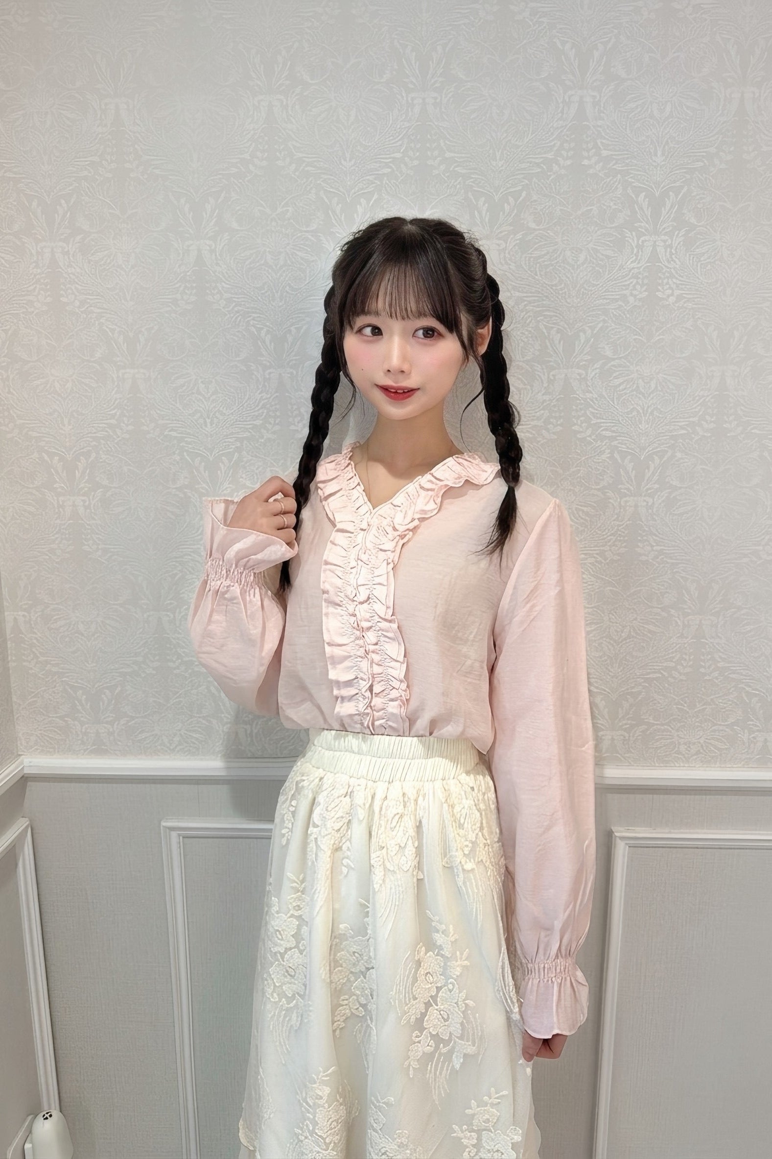 Sakura Frill Blouse