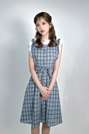 Dreamy Plaid Princess Dress　