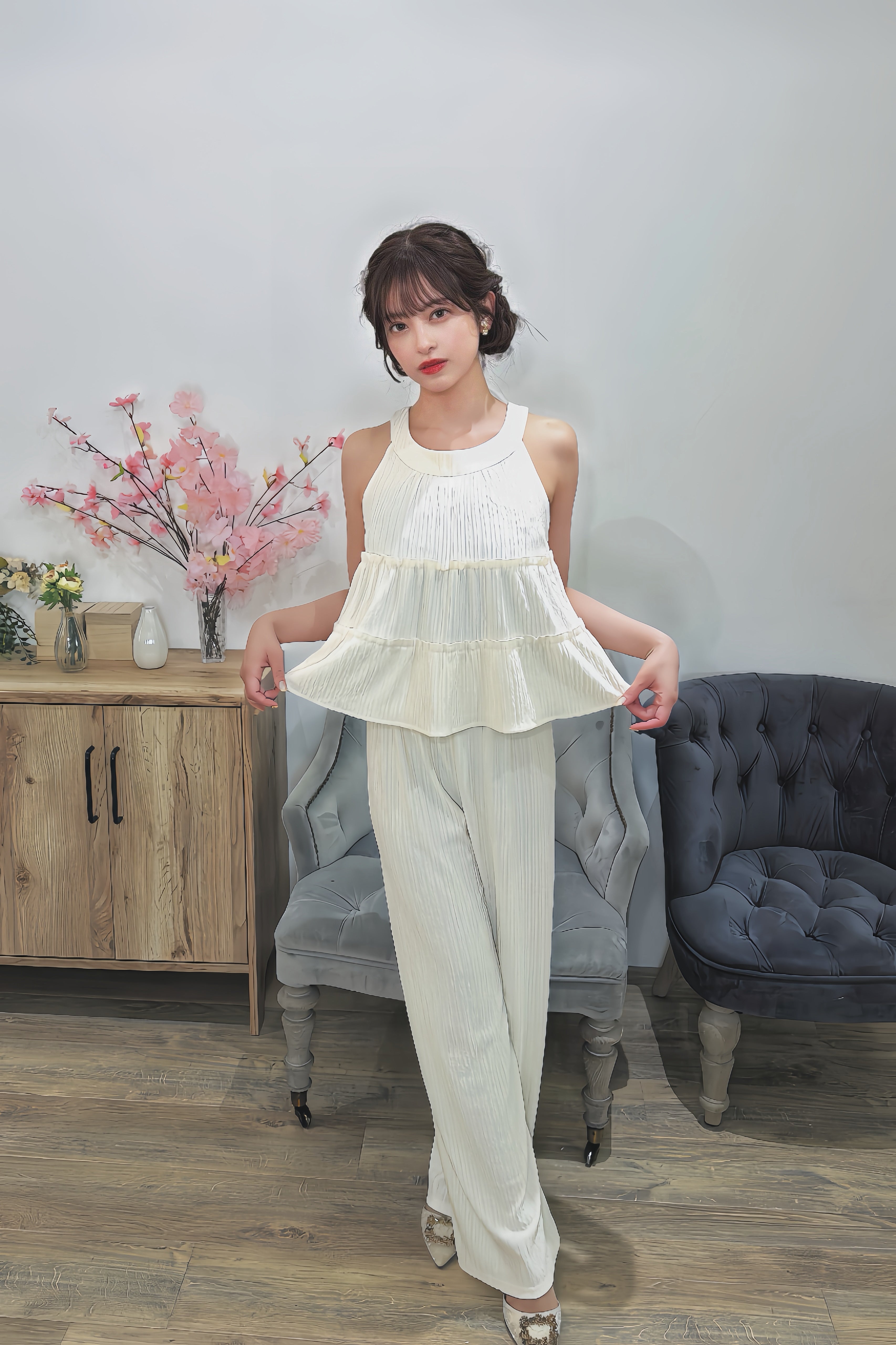Luxe Pleated Tiered Set-Up