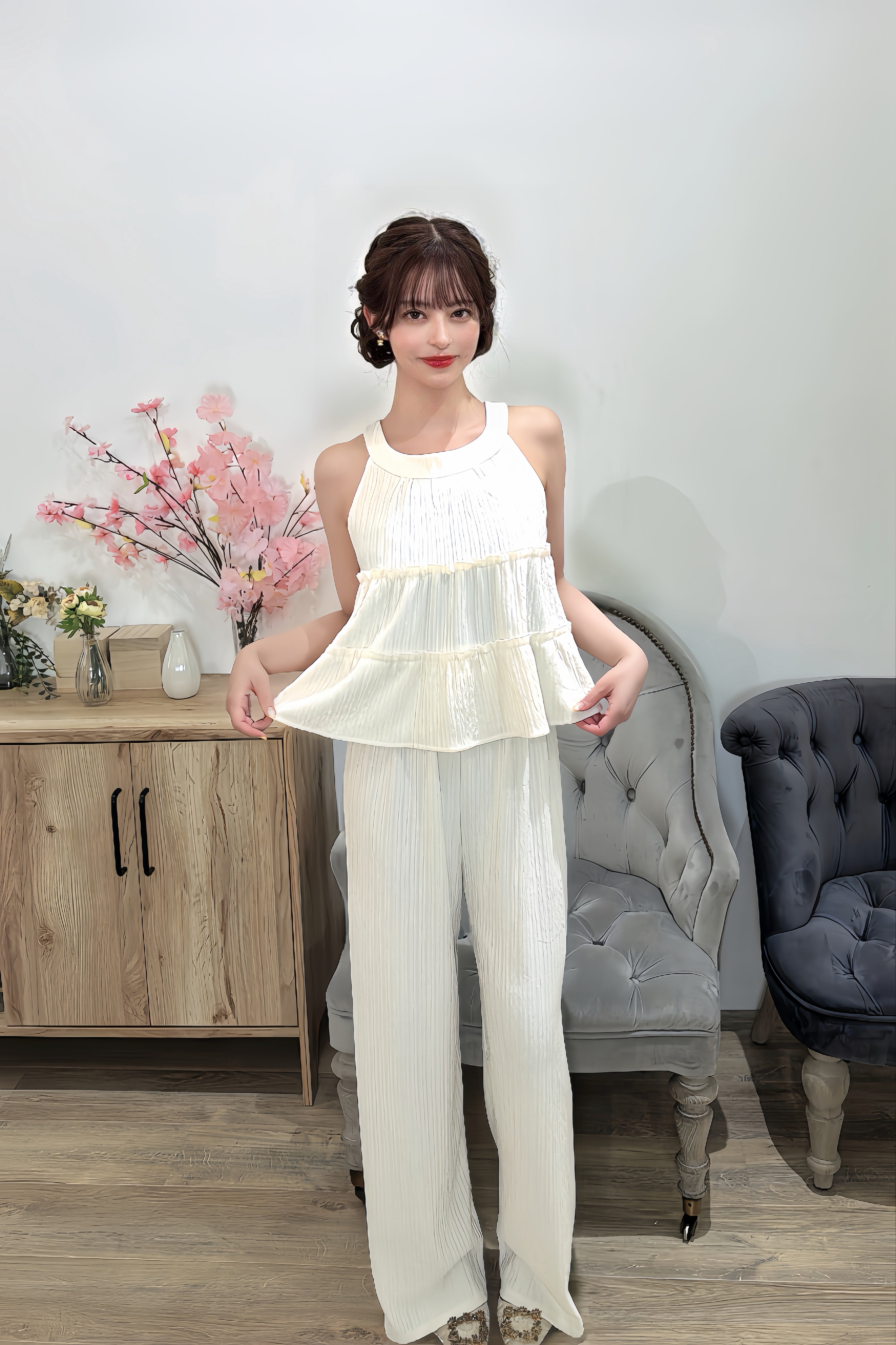 Luxe Pleated Tiered Set-Up