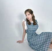 Dreamy Plaid Princess Dress　