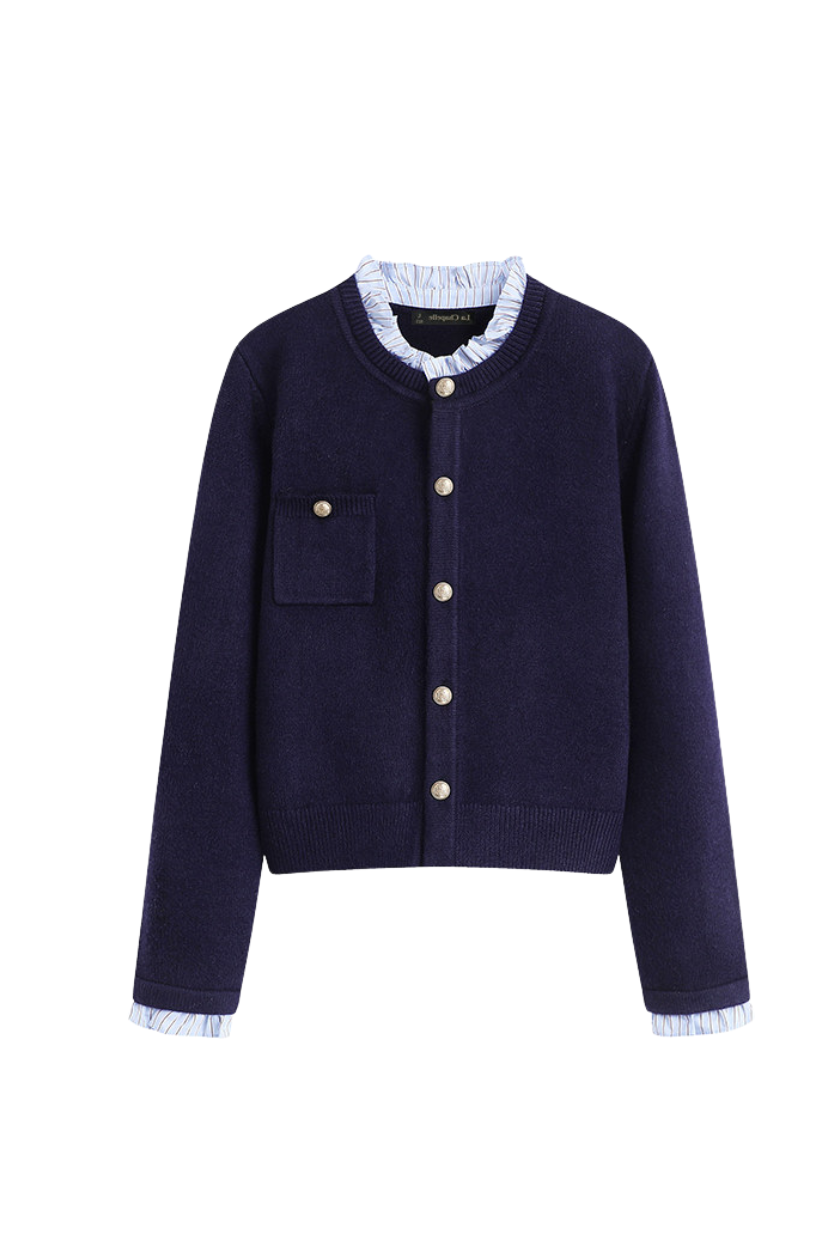 Grace Frill Knit Cardigan