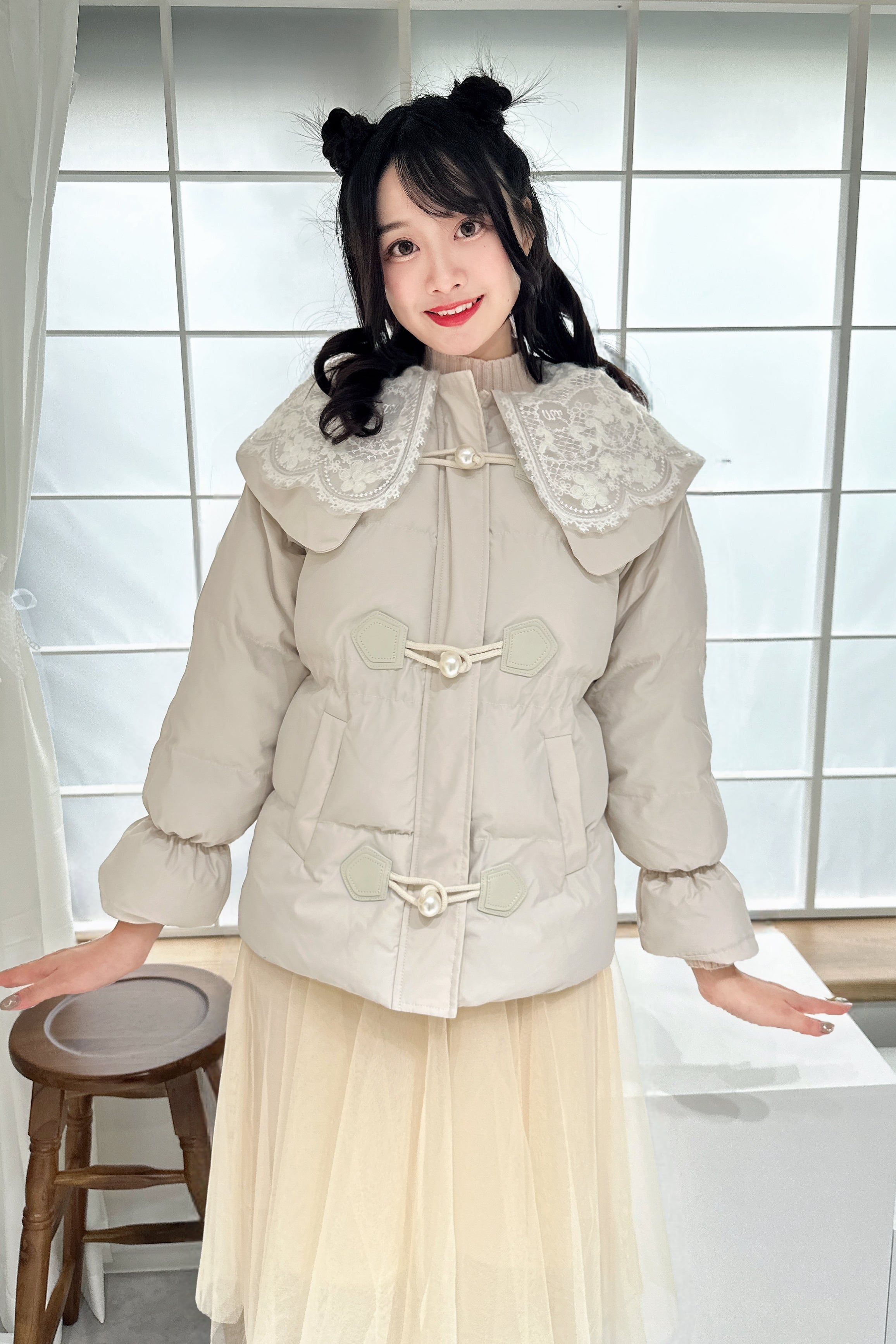 Soft Snow Lace Down　