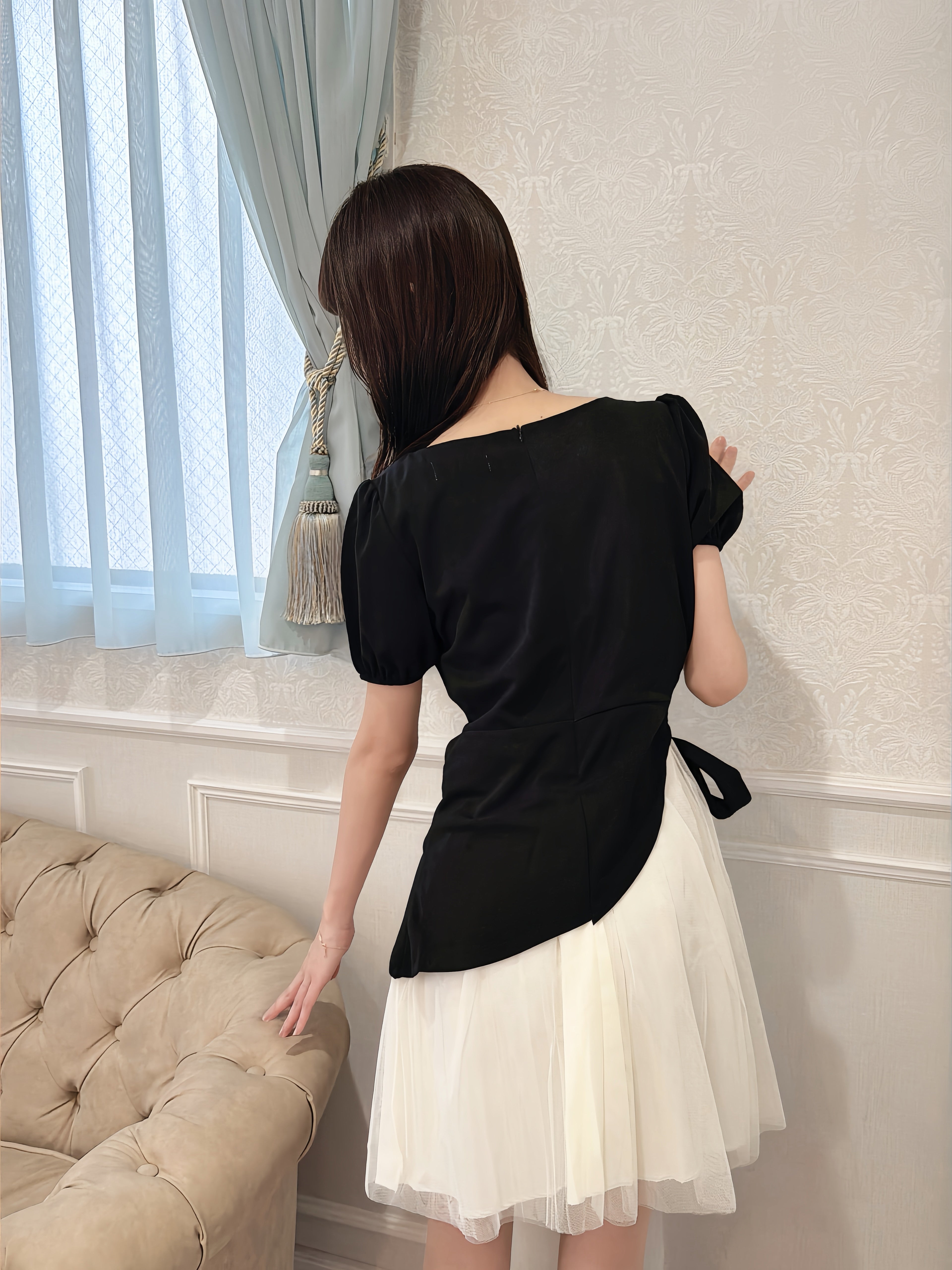 Belle Noir Dress