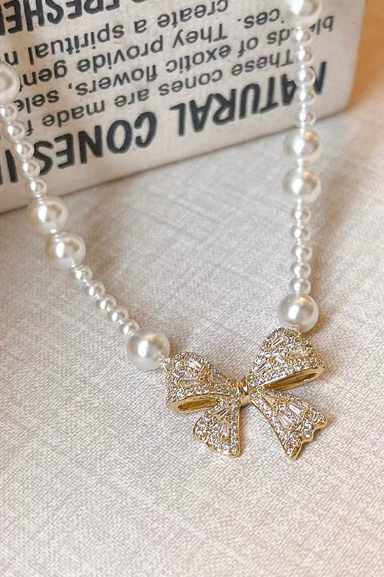 Vintage Muse Pearl Ribbon