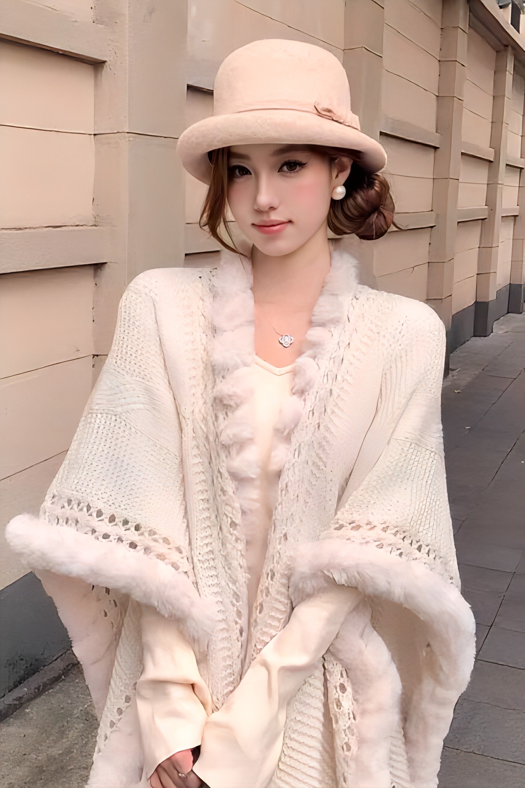 Classic Parisian Felt Hat